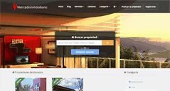 Desktop Screenshot of mercadoinmobiliario.cl